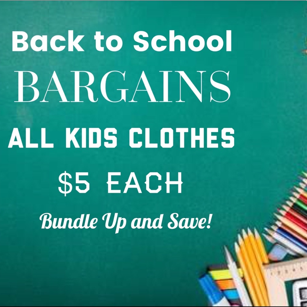 Back to School Bargains